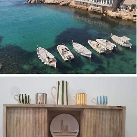 "La Baigneuse" Vallon Des Auffes Marsella Exterior foto